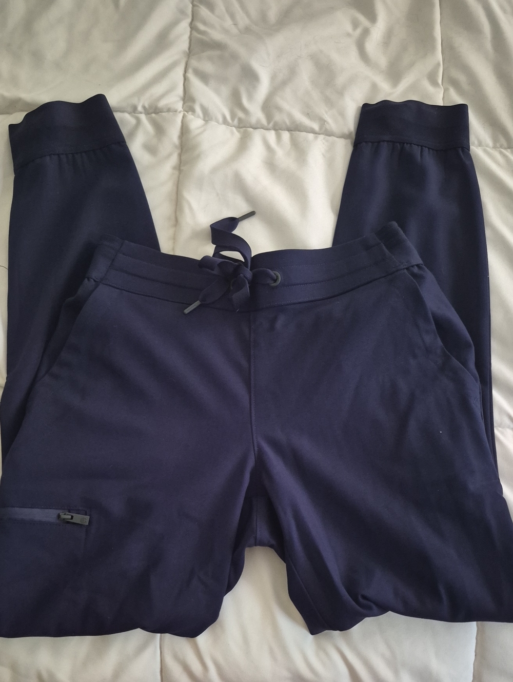 healing hands Navy Jogger Scrub Pants - Xs
